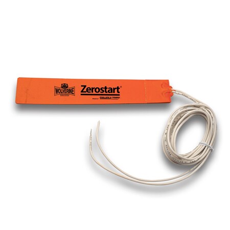 Zerostart Silicone Pad, Adhesive - 80W, 12 Vdc, 6.7A - 1-1/2in. 4 Cm X 8in. 20 Cm 3400071
